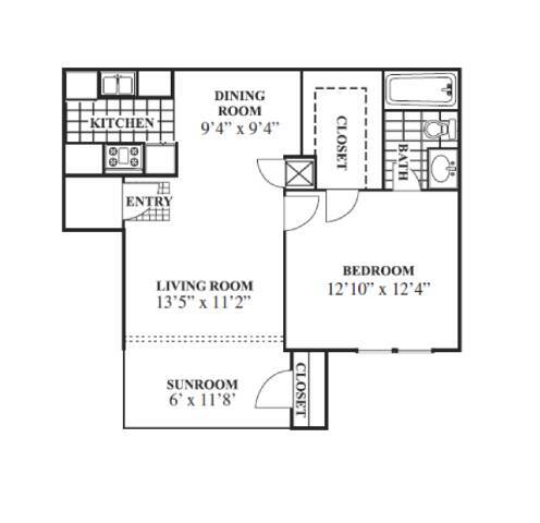 Unit 2095 2095 floor plan
